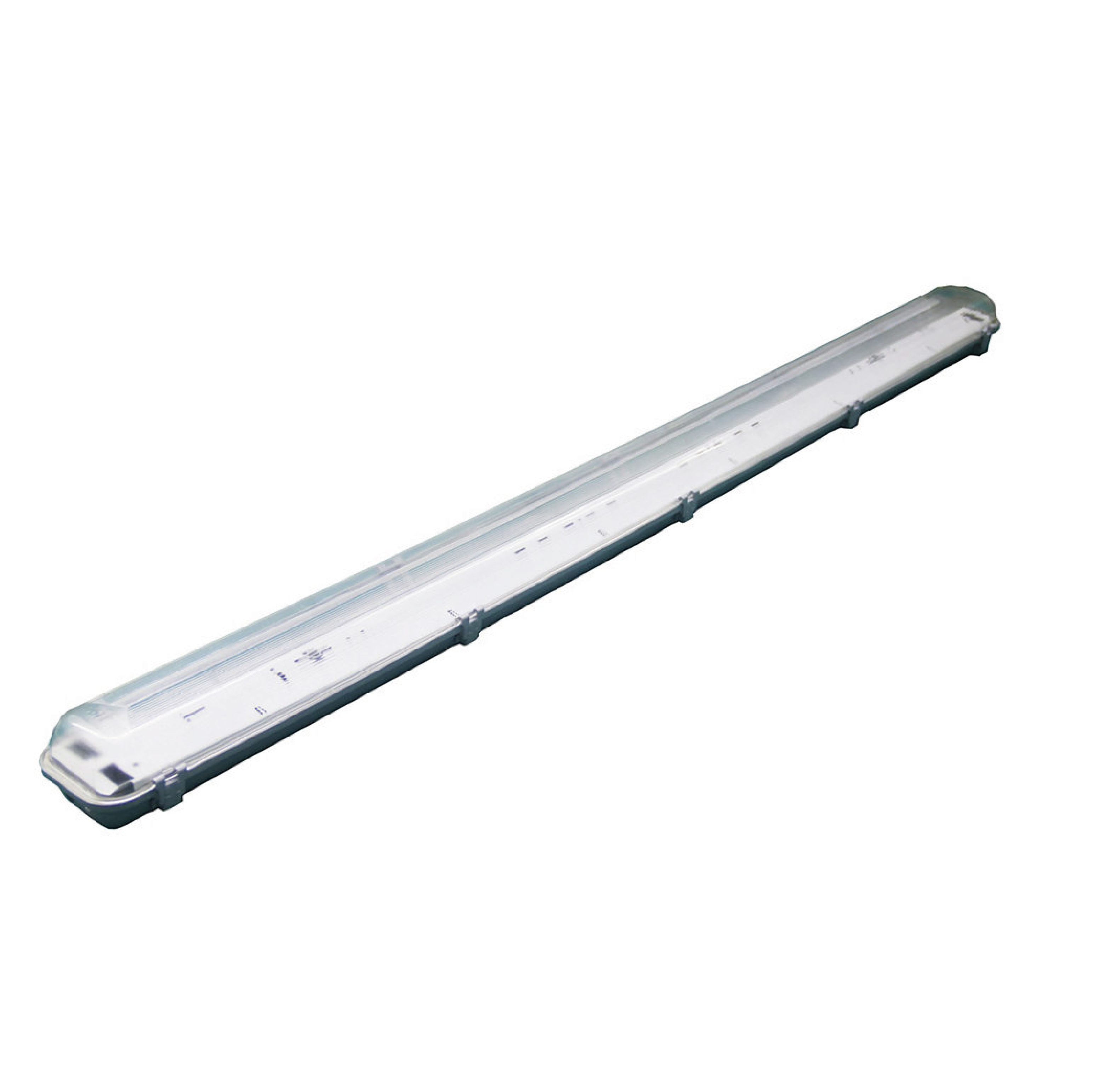 PANTALLA HERMETICA FLUOR 2X 36W G13 220V IP65 L1200MM INDIKO